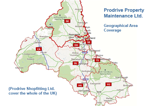 map of areas we cover